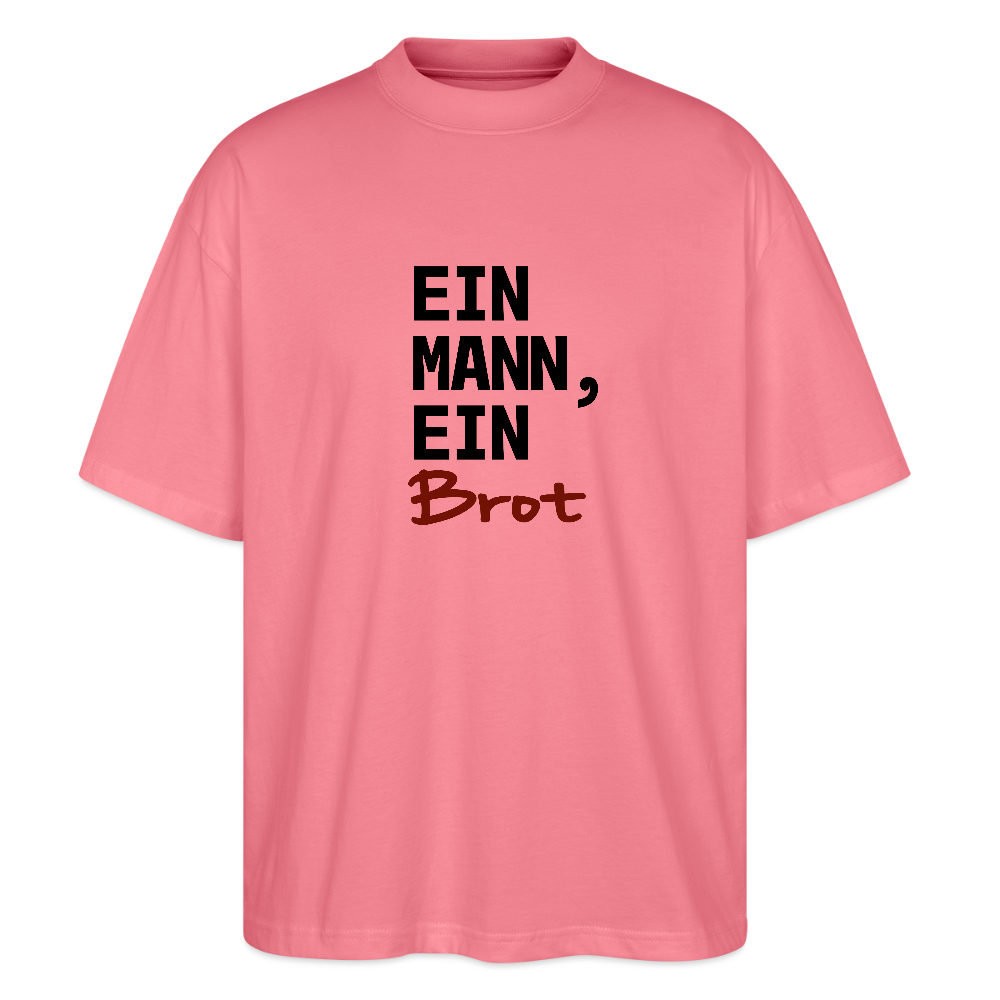 BROTShirt oversized Ein Mann, ein Brot - Pink 