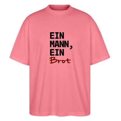 BROTShirt oversized Ein Mann, ein Brot - Pink 