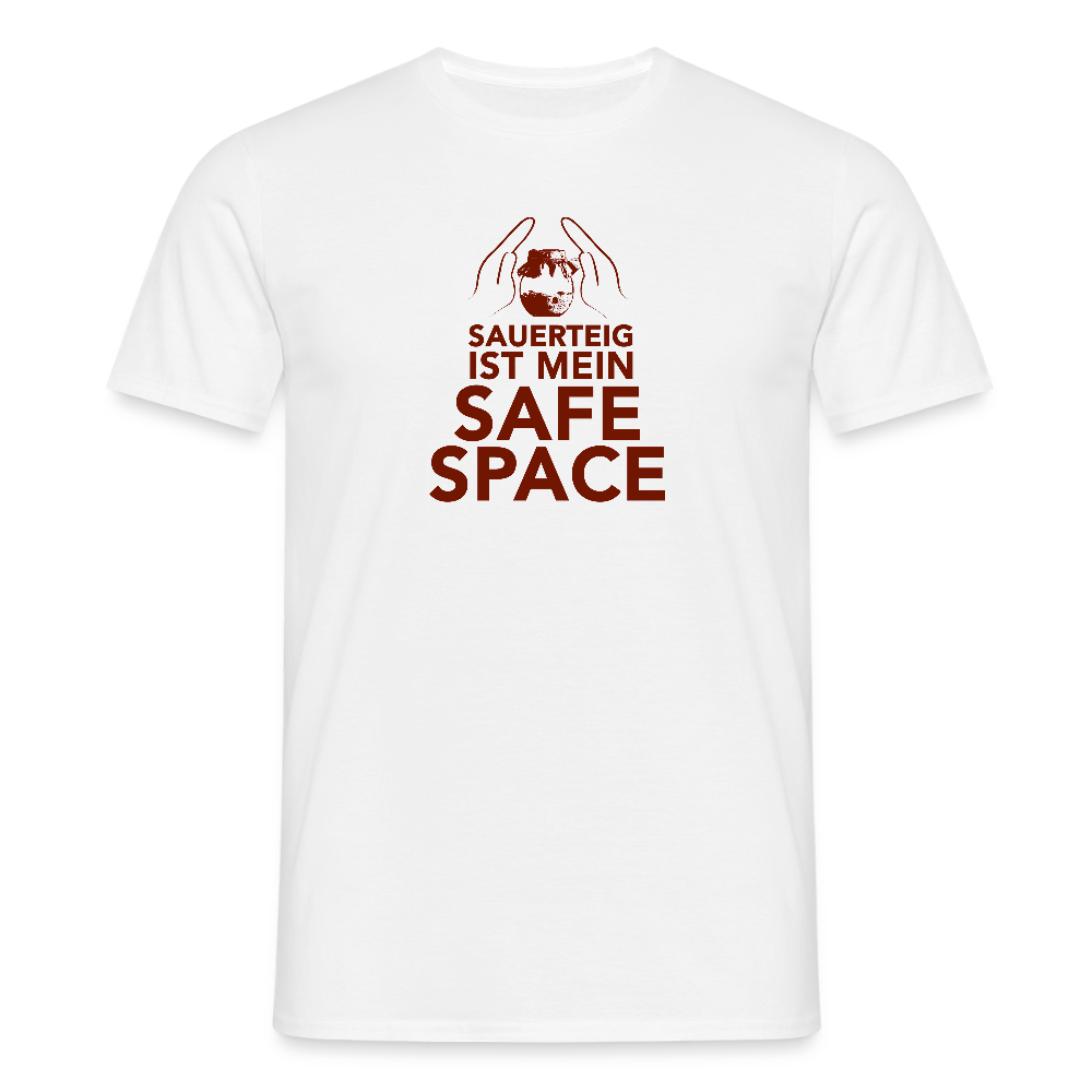 BROTShirt Safe Space hell - Weiß