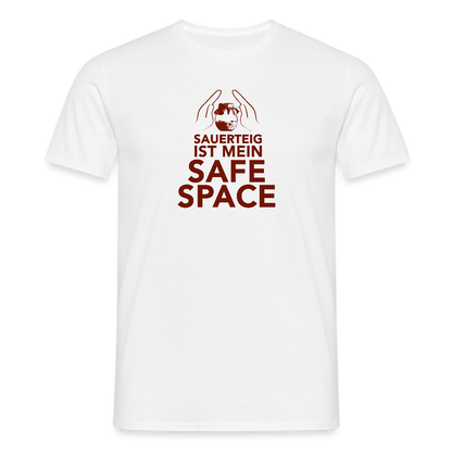 BROTShirt Safe Space hell - Weiß