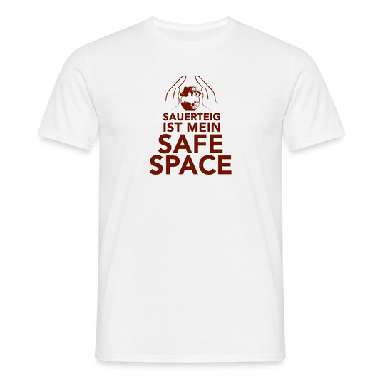 BROTShirt Safe Space hell - Weiß