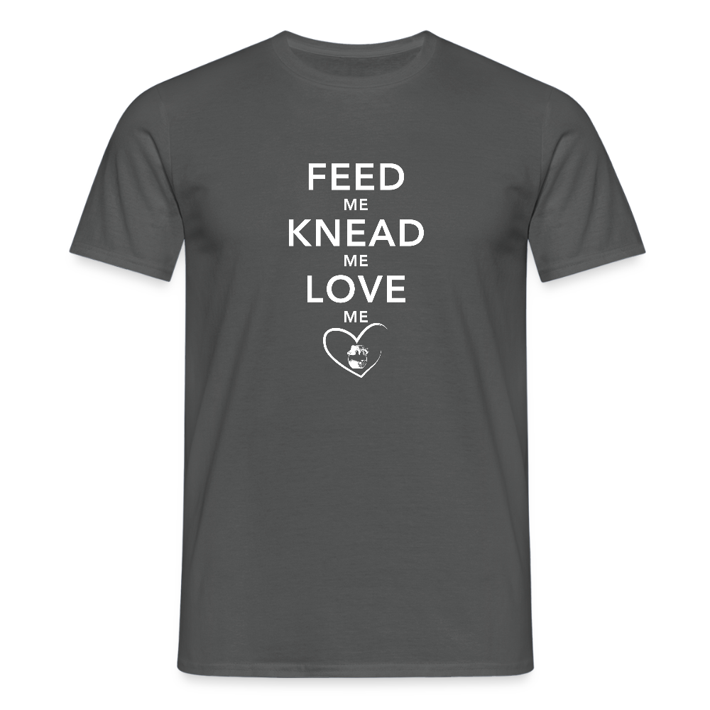 BROTShirt Feed me dunkel - Anthrazit