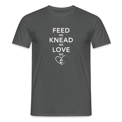 BROTShirt Feed me dunkel - Anthrazit