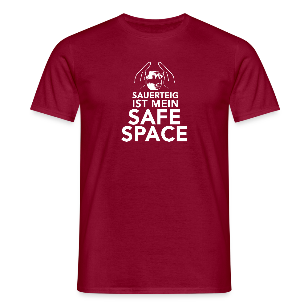 BROTShirt Safe Space dunkel - Ziegelrot