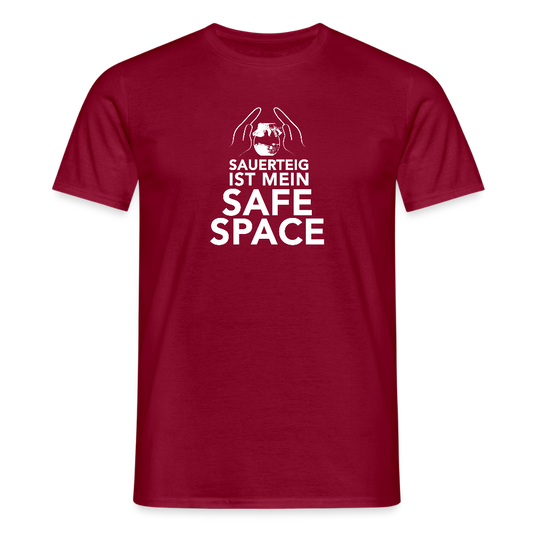 BROTShirt Safe Space dunkel - Ziegelrot