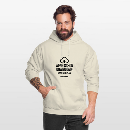 Hoodie Download mit Plan hell - Vanille-Milchshake