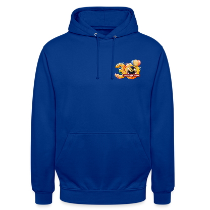 Unisex-Hoodie 30 Jahre TEDDYBÄR TOTAL klein - Royalblau