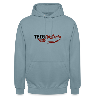 BROTHoodie Unisex TEIGFlüsterin - Nebelblau