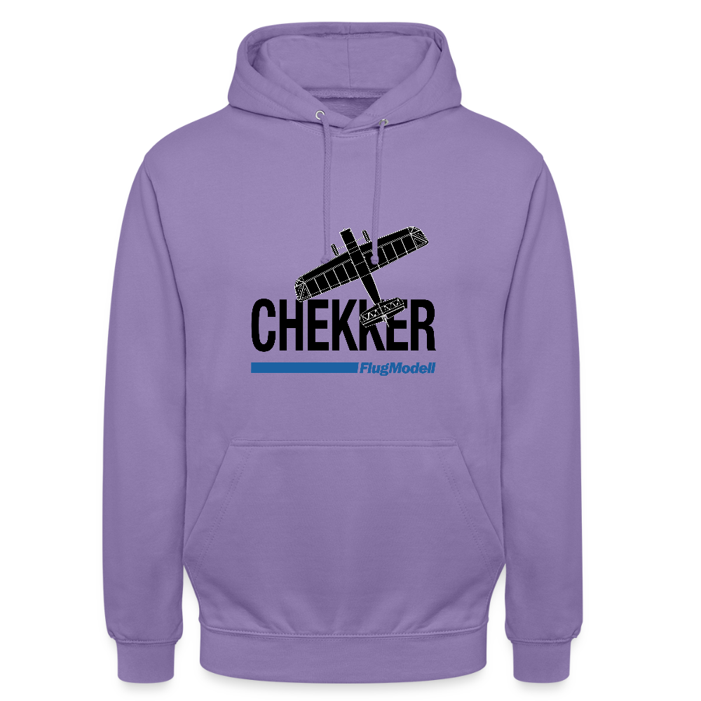 Hoodie Chekker hell - Lavendel