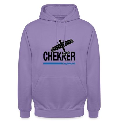 Hoodie Chekker hell - Lavendel