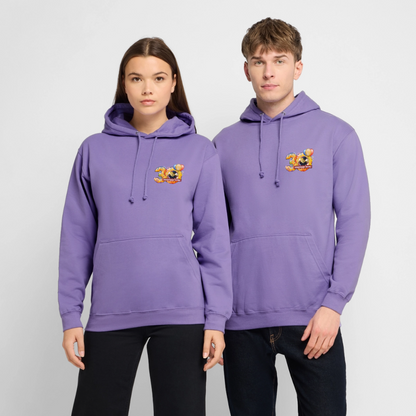 Unisex-Hoodie 30 Jahre TEDDYBÄR TOTAL klein - Lavendel