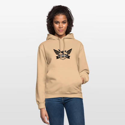 Hoodie FlugModell retro hell - Pfirsich