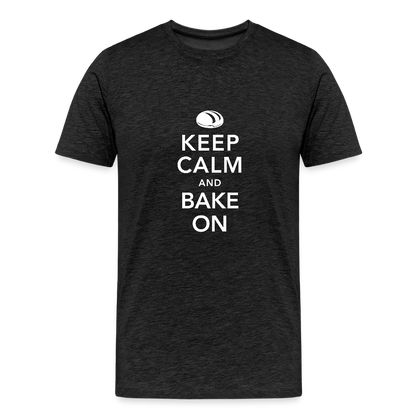 BROTShirt Männer Keep Calm dunkel - Anthrazit