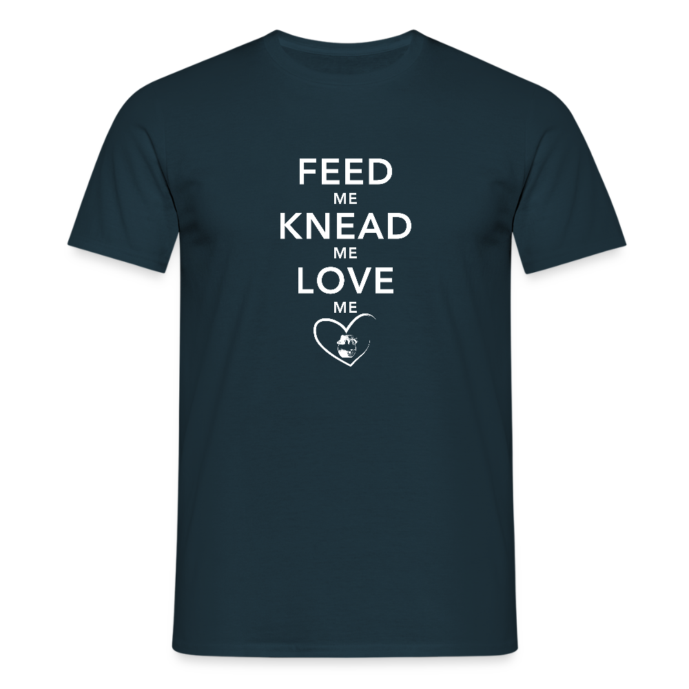 BROTShirt Feed me dunkel - Navy