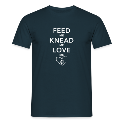 BROTShirt Feed me dunkel - Navy