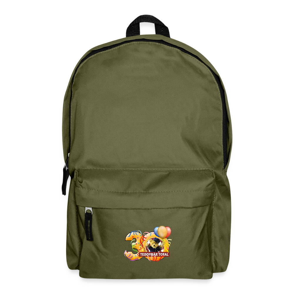 Rucksack 30 Jahre TEDDYBÄR TOTAL - Olivgrün