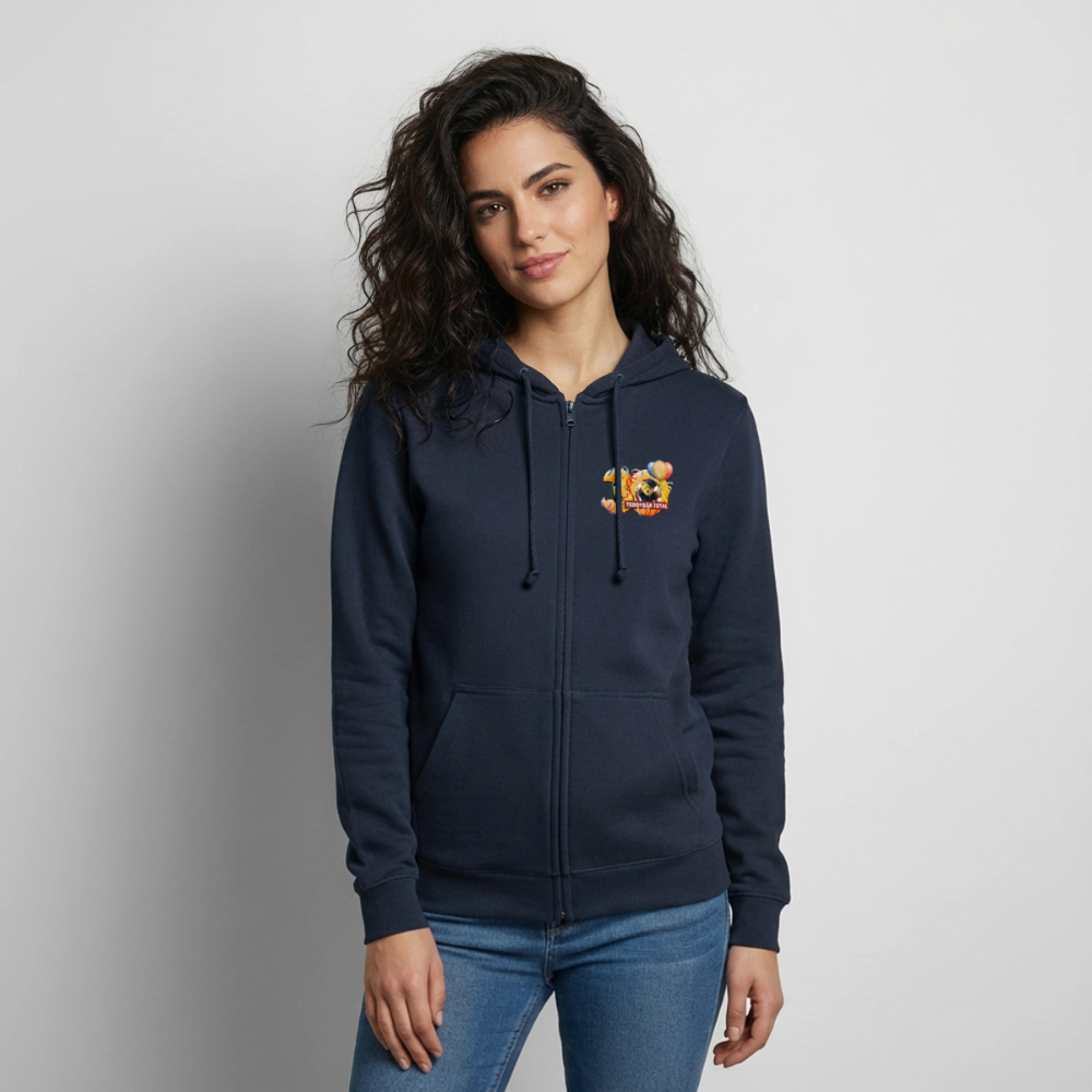 Hoodie-Jacke 30 Jahre TEDDYBÄR TOTAL - Navy