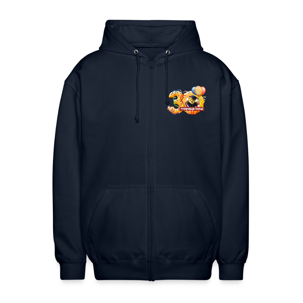Hoodie-Jacke 30 Jahre TEDDYBÄR TOTAL - Navy