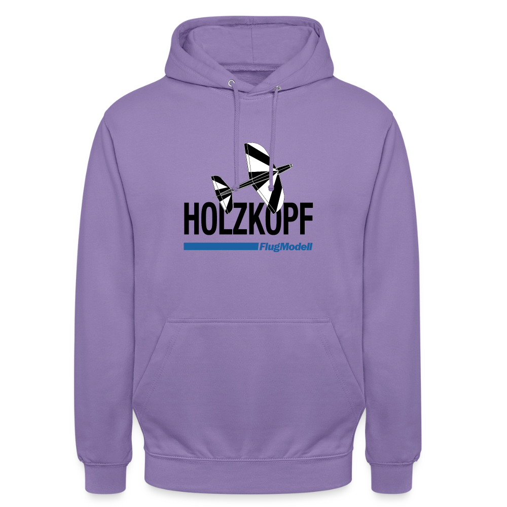 Hoodie Holzkopf hell - Lavendel