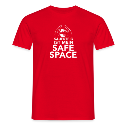 BROTShirt Safe Space dunkel - Rot