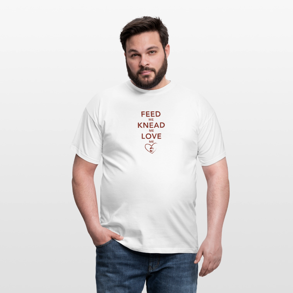 BROTShirt Feed me hell - Weiß