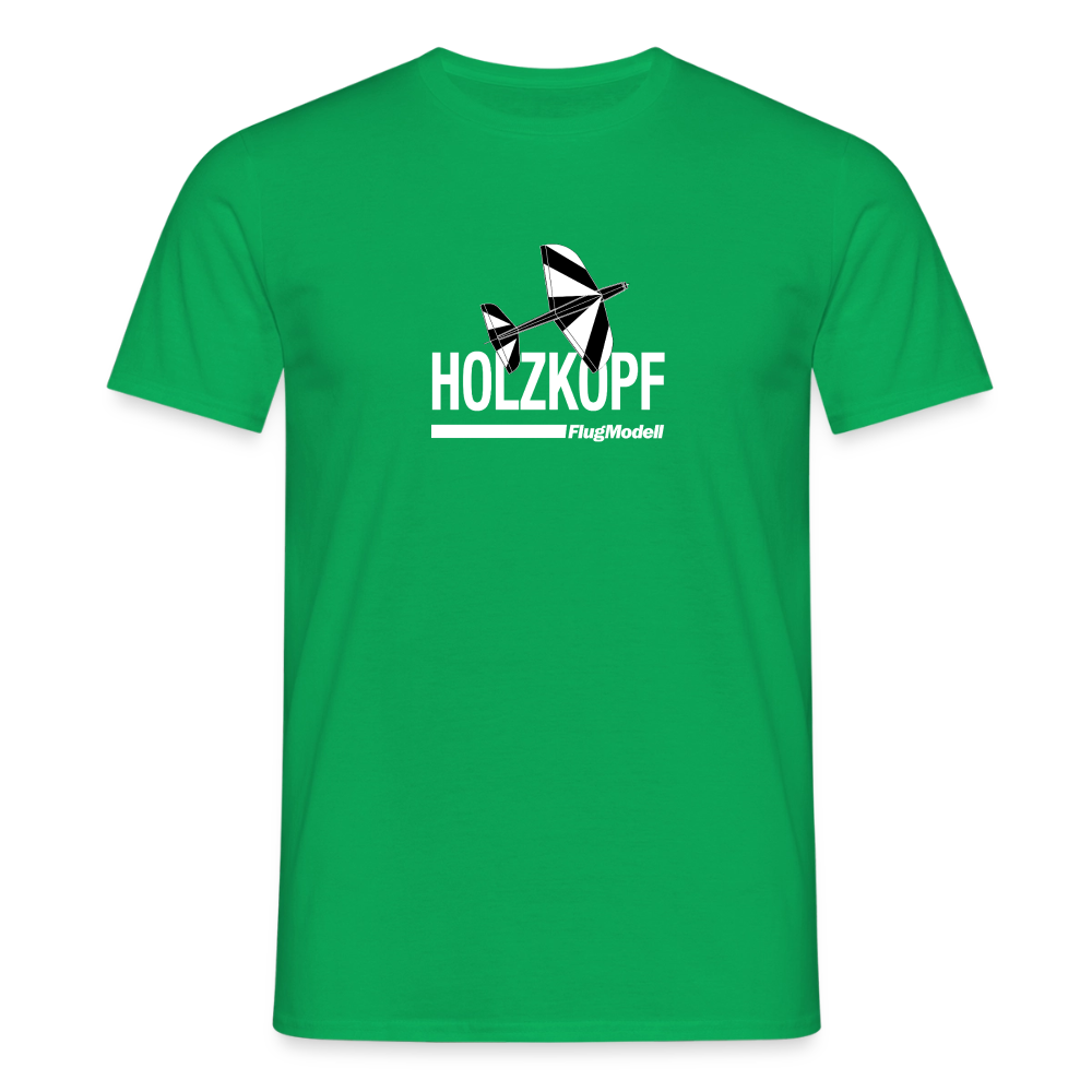 T-Shirt Holzkopf dunkel - Kelly Green