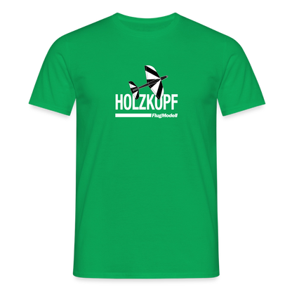 T-Shirt Holzkopf dunkel - Kelly Green