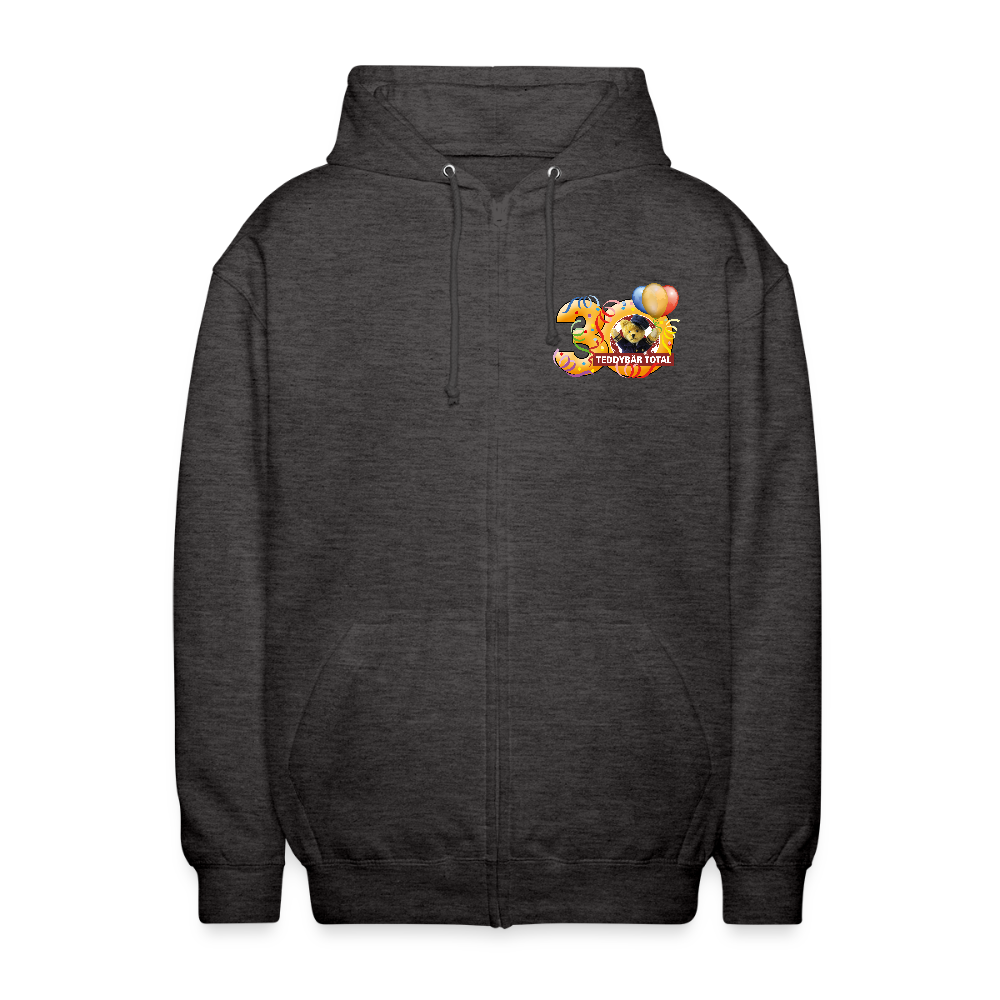 Hoodie-Jacke 30 Jahre TEDDYBÄR TOTAL - Anthrazit