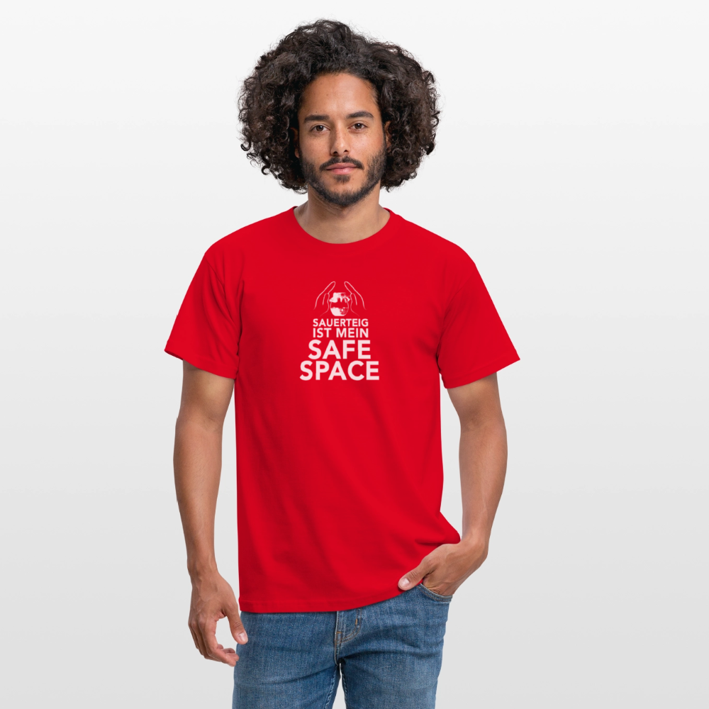 BROTShirt Safe Space dunkel - Rot