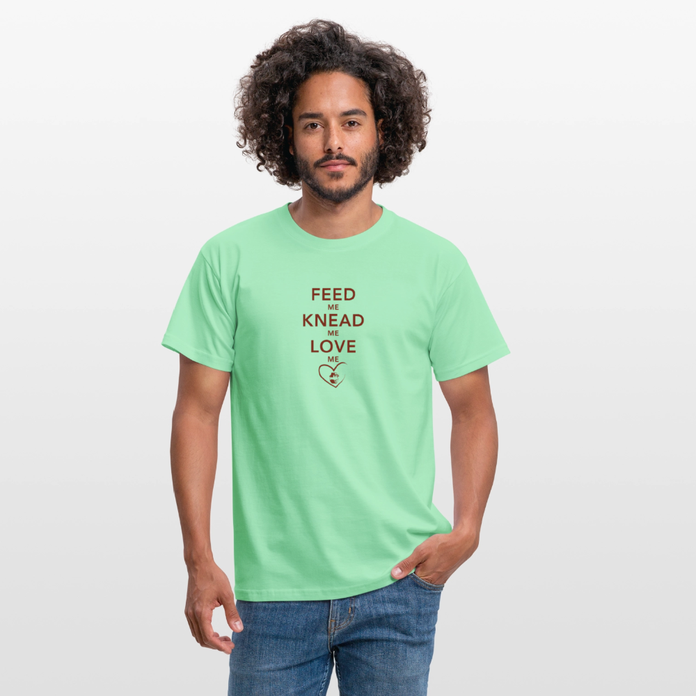 BROTShirt Feed me hell - Mintgrün