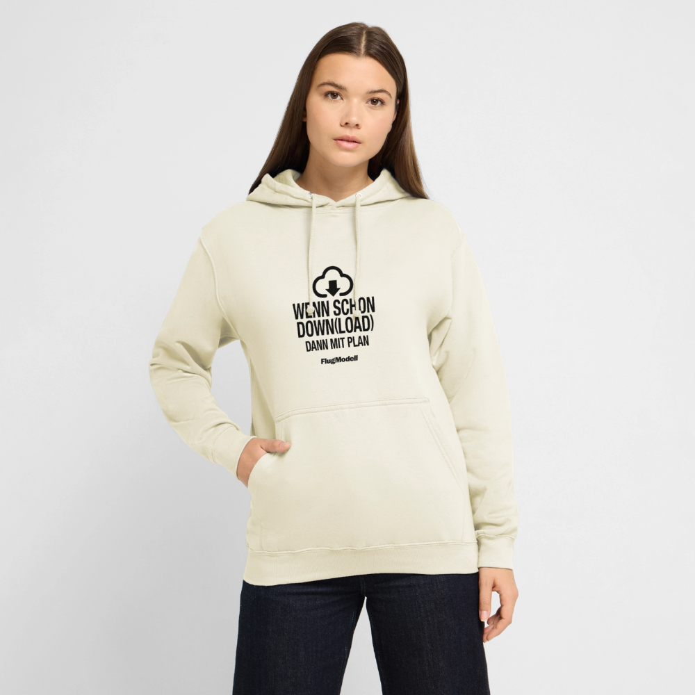 Hoodie Download mit Plan hell - Vanille-Milchshake