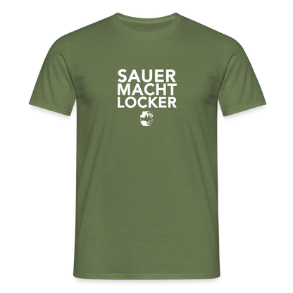 BROTShirt Sauer macht locker dunkel - Militärgrün