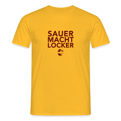 BROTShirt Sauer macht locker hell - Gelb