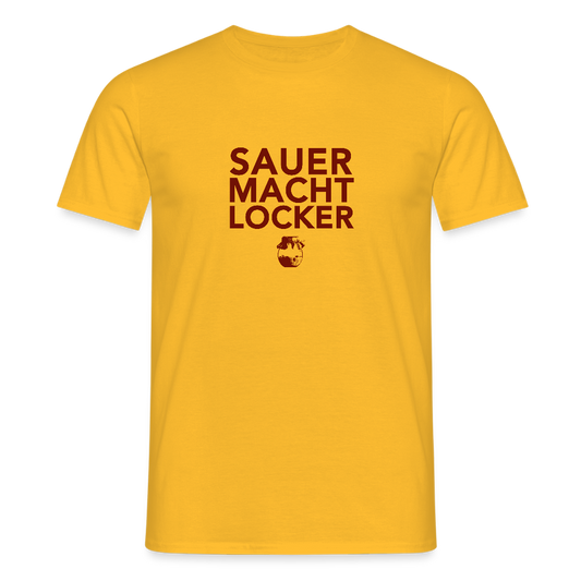 BROTShirt Sauer macht locker hell - Gelb