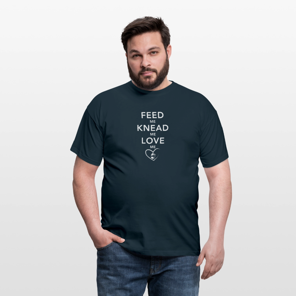 BROTShirt Feed me dunkel - Navy