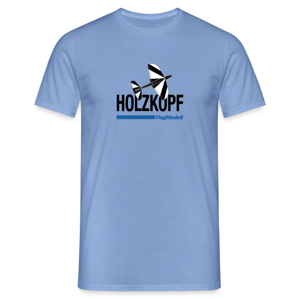 T-Shirt Holzkopf hell - Carolina Blue