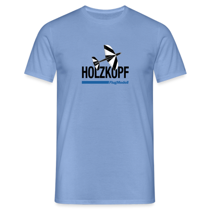 T-Shirt Holzkopf hell - Carolina Blue