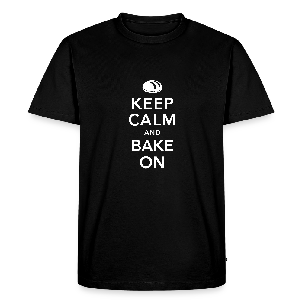 BROTShirt Männer Keep Calm dunkel - Schwarz