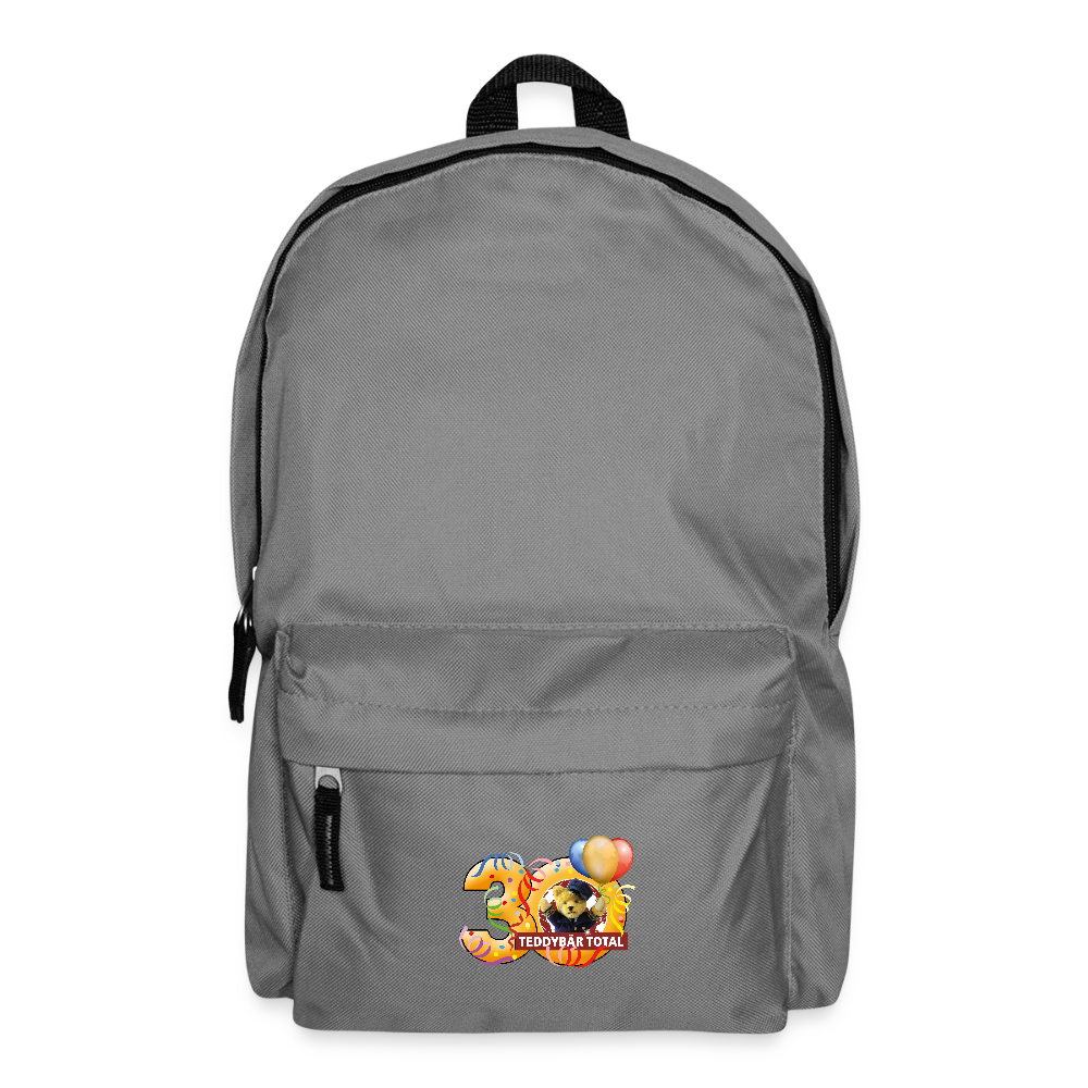 Rucksack 30 Jahre TEDDYBÄR TOTAL - Mittelgrau