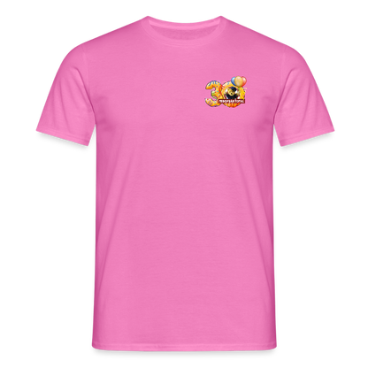 Unisex-T-Shirt 30 Jahre TEDDYBÄR TOTAL klein - Pink