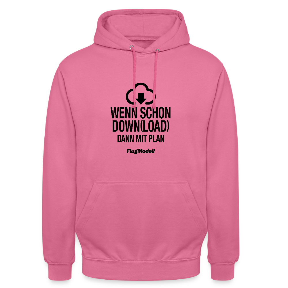 Hoodie Download mit Plan hell - Pink