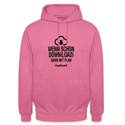 Hoodie Download mit Plan hell - Pink
