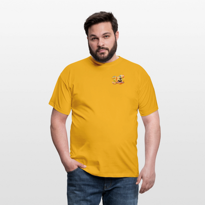 Unisex-T-Shirt 30 Jahre TEDDYBÄR TOTAL klein - Gelb