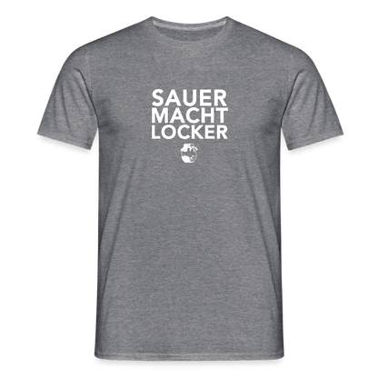 BROTShirt Sauer macht locker dunkel - Graphit meliert