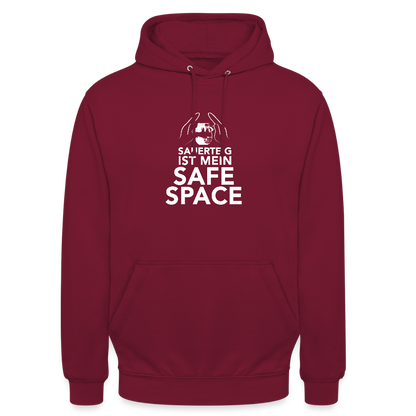 BROTHoodie Safe Space dunkel - Bordeaux