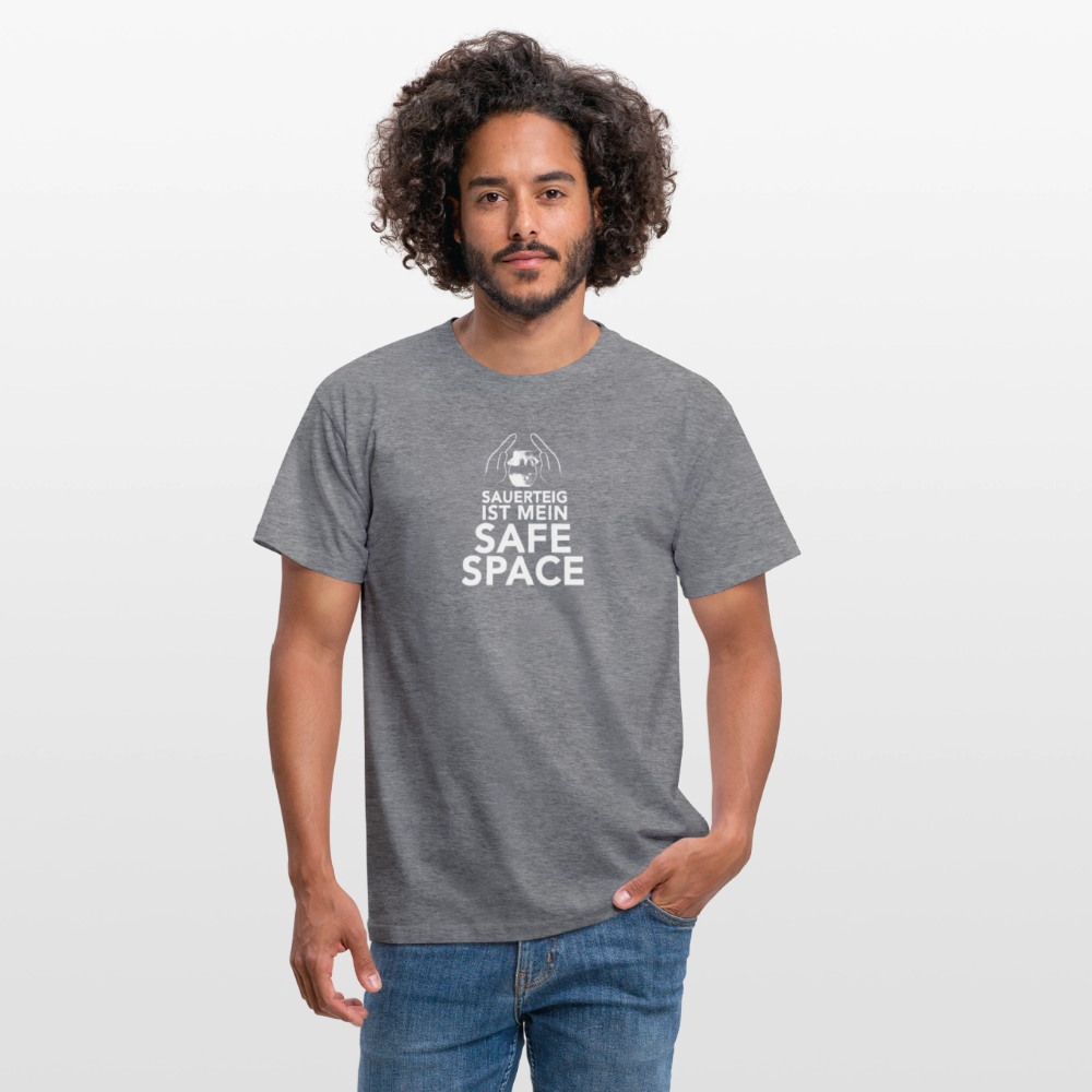 BROTShirt Safe Space dunkel - Graphit meliert