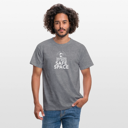 BROTShirt Safe Space dunkel - Graphit meliert