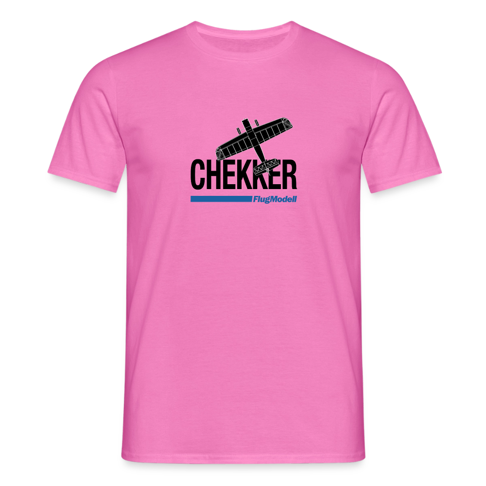 T-Shirt Chekker hell - Pink