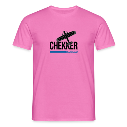 T-Shirt Chekker hell - Pink