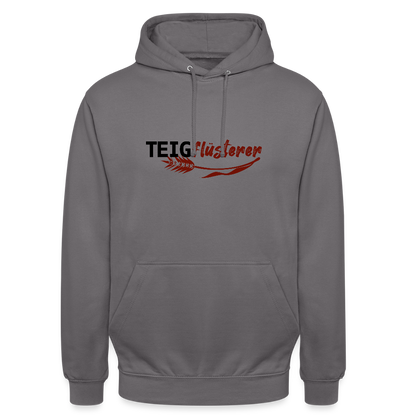 BROTHoodie Unisex TEIGFlüsterer - Mittelgrau